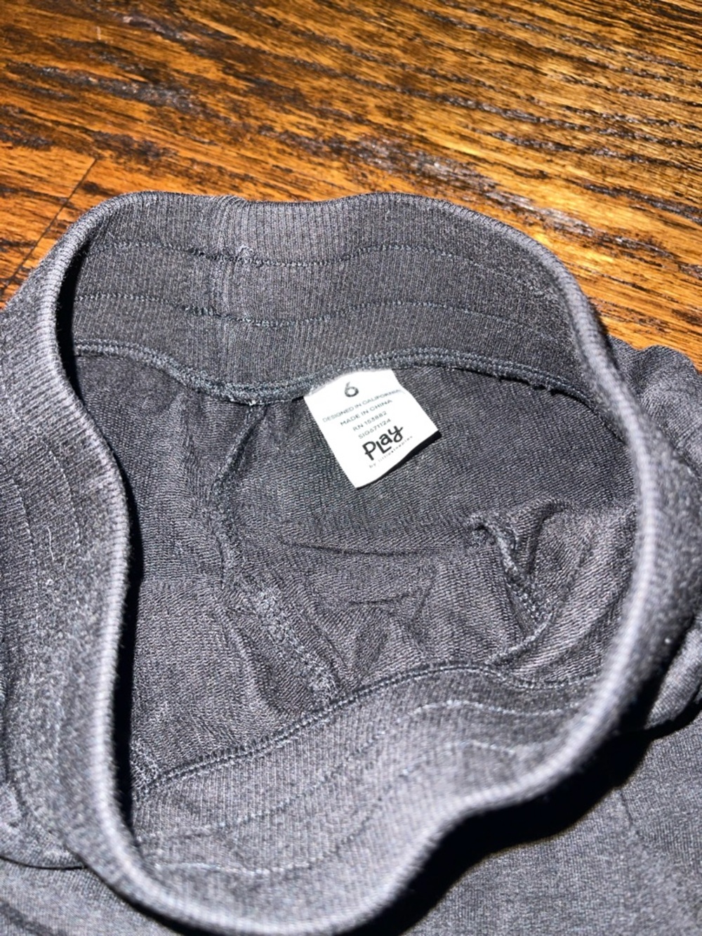 Little Sleepies Navy Blue & Black Jogger’s - Picture 3 of 3